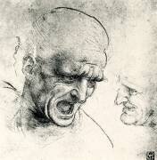 Head studies (Leonardo da Vinci) - Muzeo.com