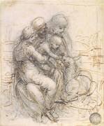 Virgin and Child with St. Anne (Leonardo da Vinci) - Muzeo.com