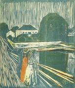 Girls on the Bridge (Edvard Munch) - Muzeo.com