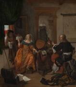 A Musical Party (Gabriel Metsu) - Muzeo.com