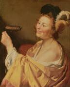 A Musician (Gerrit van Honthorst) - Muzeo.com