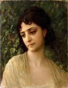 Adélaïde songeuse (Ernest Hébert) - Muzeo.com