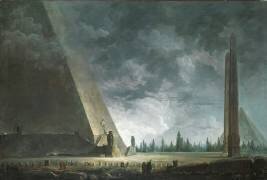 An Egyptian Fantasy (Hubert Robert) - Muzeo.com