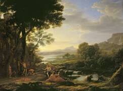 Apollo flaying Marsyas (Claude Gellée) - Muzeo.com