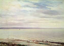 At the Seaside (Richard Parkes Bonington) - Muzeo.com
