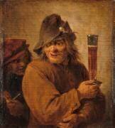 Buveur et fumeur (David Teniers the Younger) - Muzeo.com