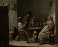 Card Players (Joos van Craesbeeck) - Muzeo.com