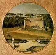 'Casino of Raphael' in the gardens of the Villa Borghese (Jean-Auguste-Dominique Ingres) - Muzeo.com