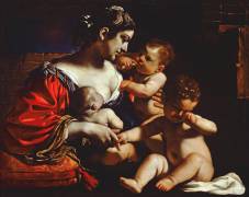 Christian Charity (Guercino) - Muzeo.com
