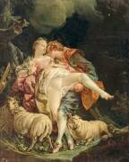 Couple d'amoureux (anonymous) - Muzeo.com