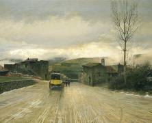 Crossing of Apennines (Giuseppe de Nittis) - Muzeo.com