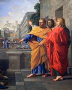 Death of Sapphira (Nicolas Poussin) - Muzeo.com