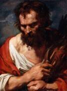 Figure d'étude (Antoon van Dyck) - Muzeo.com