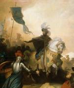 François Ier à la bataille de Marignan, 14 septembre 1515 (Alexandre-Evariste Fragonard) - Muzeo.com