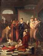 Henri III poussant du pied le cadavre du duc de Guise (Charles Durupt) - Muzeo.com