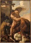 Hercule terrassant Diomède (Charles Le Brun) - Muzeo.com
