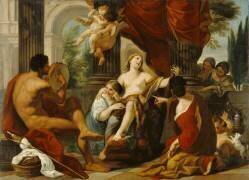 Hercules and Omphale (Luigi Garzi) - Muzeo.com