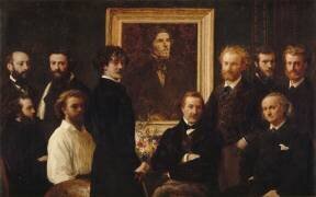 Homage to Delacroix (Henri Fantin-Latour) - Muzeo.com