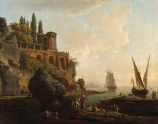 Imaginary Landscape (Joseph Vernet) - Muzeo.com
