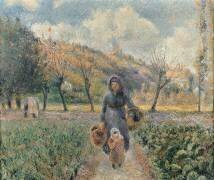 In the Garden (Camille Pissarro) - Muzeo.com