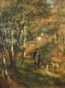 Jules Le Coeur in the Forest of Fontainebleau (Auguste Renoir) - Muzeo.com