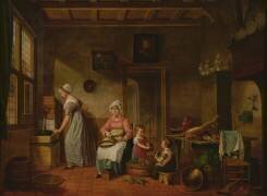 Kitchen Interior (Cornelis van Cuylenburg) - Muzeo.com