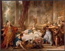 La condamnation d'Aman (Jean-François de Troy) - Muzeo.com