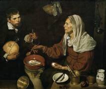 La cuisinère (Diego Vélasquez) - Muzeo.com