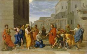 La Femme adultère (Nicolas Poussin) - Muzeo.com
