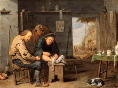 Le Chirurgien (David Ryckaert the Younger) - Muzeo.com