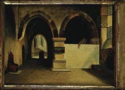 Le couvent (François-Marius Granet) - Muzeo.com