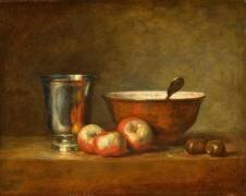 Le Gobelet d'argent (Jean Siméon Chardin) - Muzeo.com