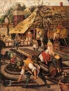 Le printemps (fragment) (Pieter Brueghel the Younger) - Muzeo.com