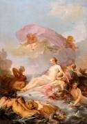 Le Triomphe d'Amphritrite (Hugues Taraval) - Muzeo.com