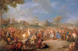 Le Triomphe de David (Nicolas Bertin) - Muzeo.com