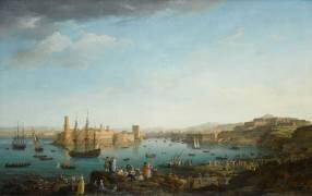 L'entrée du port de Marseille (Joseph Vernet) - Muzeo.com