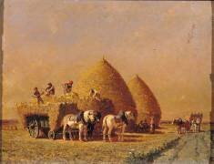 Loading the Cart (Jules Jacques Veyrassat) - Muzeo.com