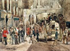 London Street (Edouard Detaille) - Muzeo.com