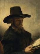 Man Reading (Rembrandt) - Muzeo.com