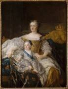Marie Leszczynska (1703-1768), reine de France et le Dauphin Louis (1729-1765) (Alexis Simon Belle) - Muzeo.com