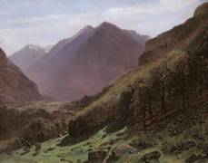 Mountain Study (Alexandre Calame) - Muzeo.com
