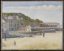 Port-en-Bessin (Georges Seurat) - Muzeo.com