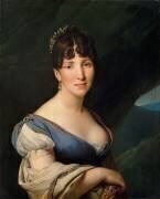 Portrait de la reine Hortense (Anne-Louis Girodet) - Muzeo.com