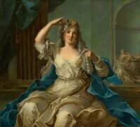 Portrait of a Lady as a Vestal Virgin (Jean-Marc Nattier) - Muzeo.com