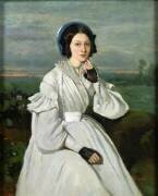 Portrait of Louise Claire Sennegon (Jean-Baptiste Camille Corot) - Muzeo.com