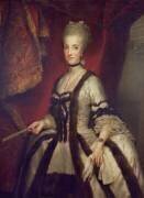 Portrait of Maria Carolina of Austria, Queen of Naples (Anton Raphaël Mengs) - Muzeo.com