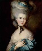 Portrait of the Duchess of Beaufort (Thomas Gainsborough) - Muzeo.com