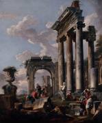 Prédication d'une sibylle (Giovanni Paolo Pannini) - Muzeo.com