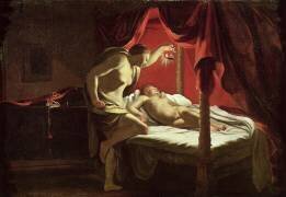 Psyche and Cupid (Simon Vouet) - Muzeo.com