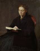Reading (Henri Fantin-Latour) - Muzeo.com